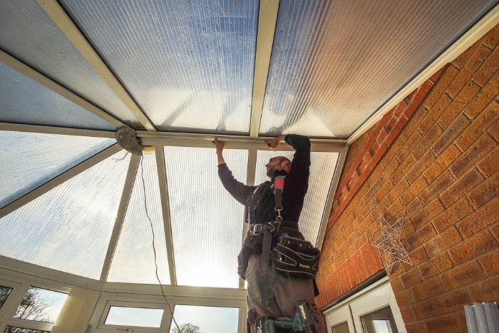 conservatory roof bars