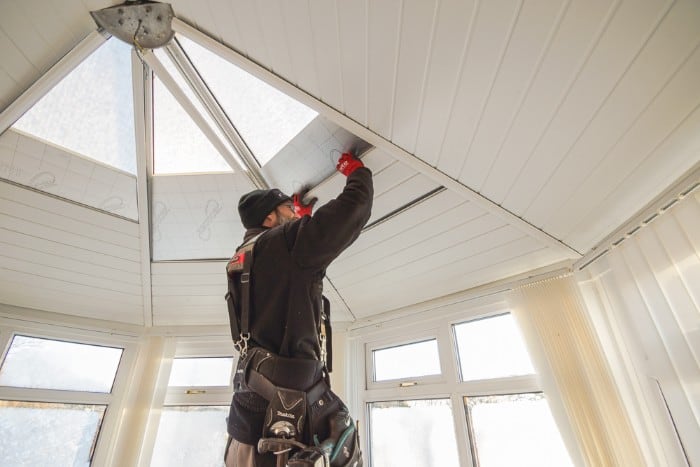 economically heated roofing