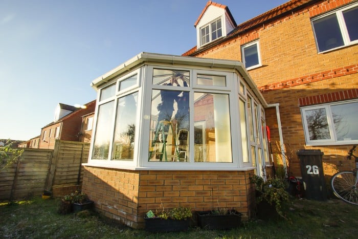 outdoor insulated conservatory